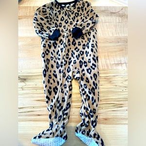NWOT fleece onesie 12month